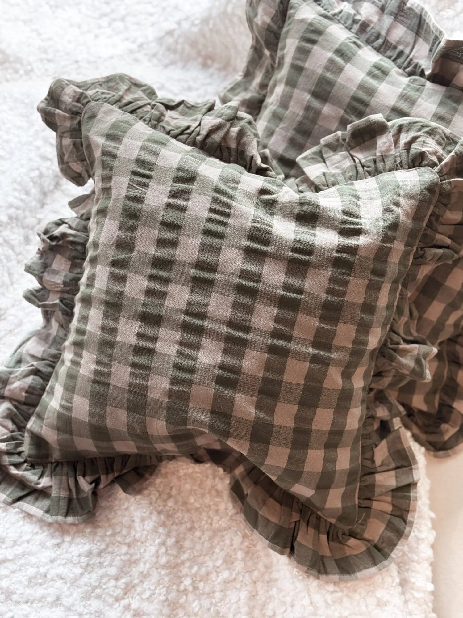 Kissen und Kissenbezug