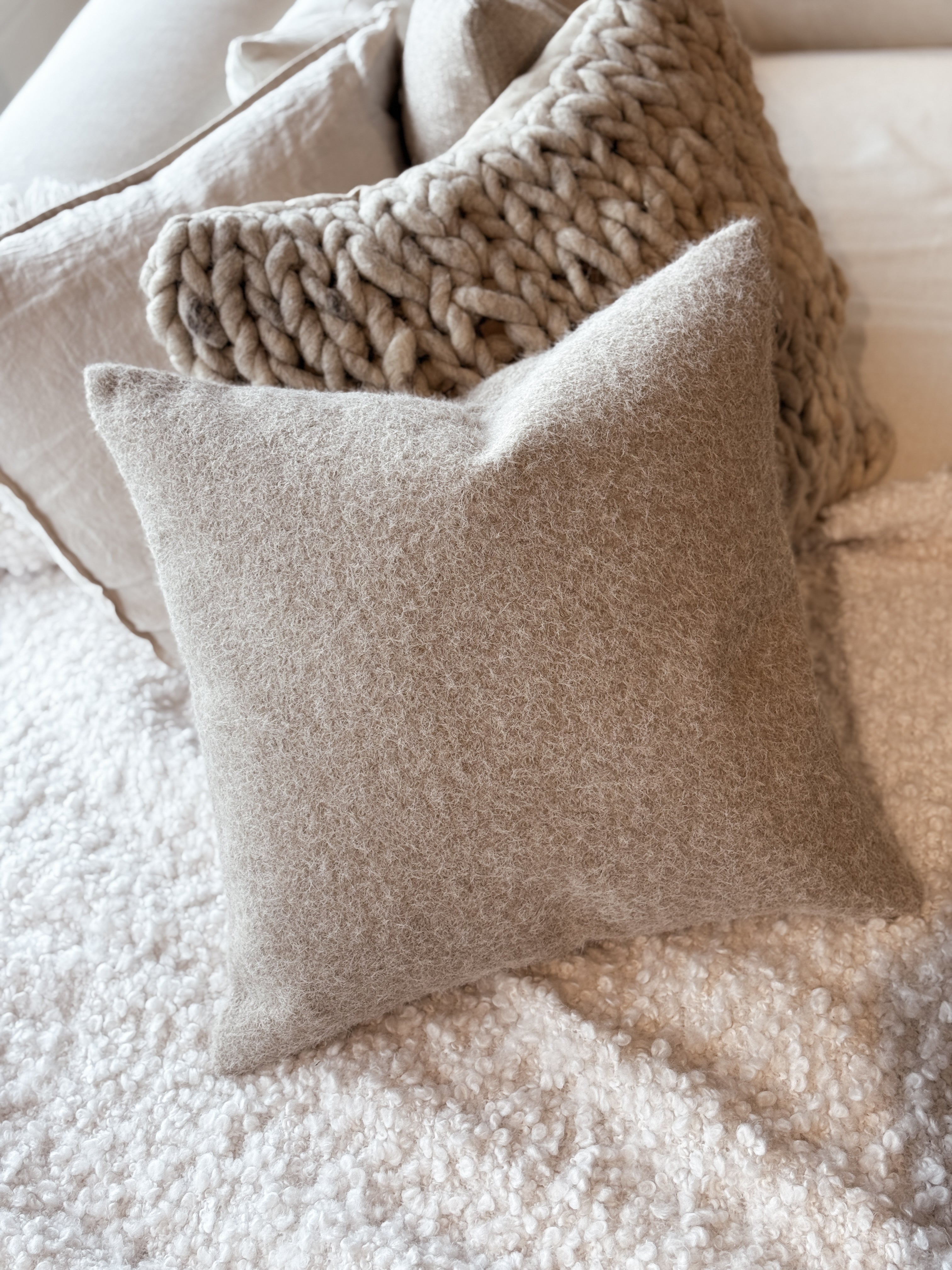 Olle Kissenbezug, 47x47 cm, Leinen