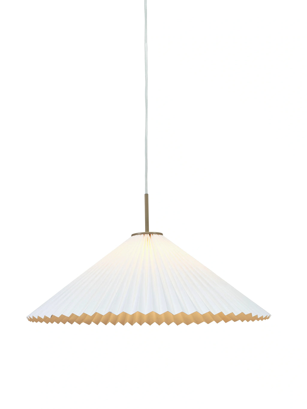 Dora Deckenleuchte mit gefaltetem Schirm, 60 cm