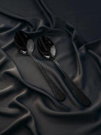 Frost Salatbesteck, Schwarz