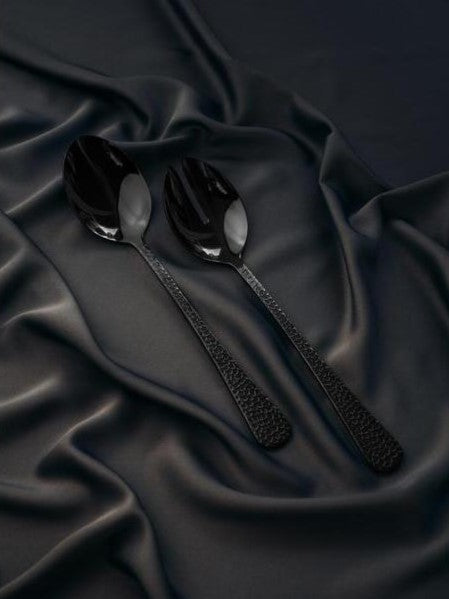 Frost Salatbesteck, Schwarz