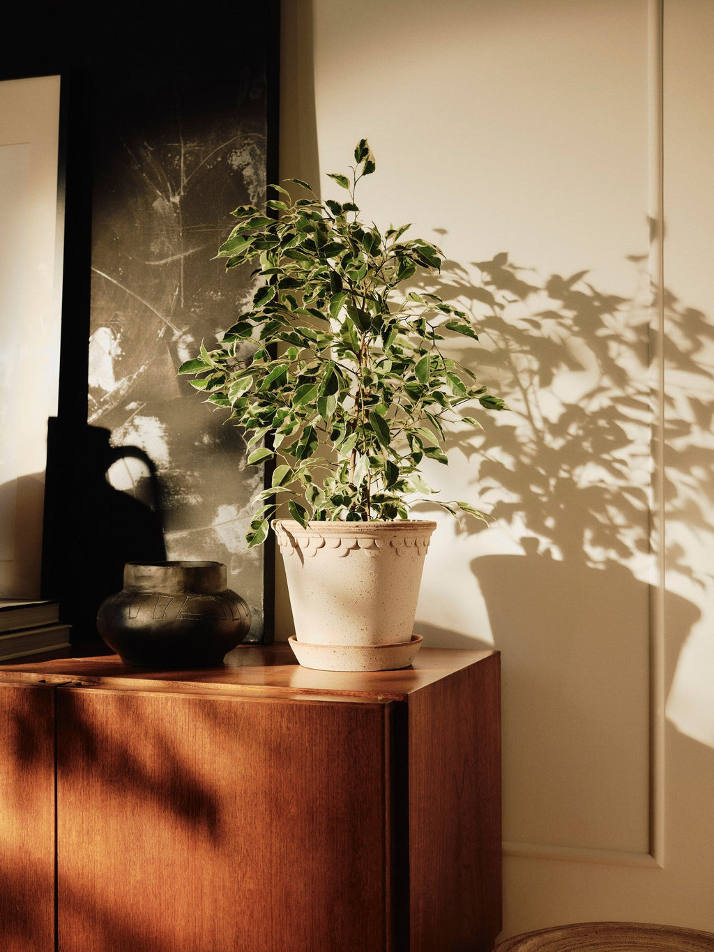 Köpenhamn Topf mit Untersetzer, Raw Rosa