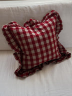 Lisa Kissenbezug, 48x48 cm, Rot