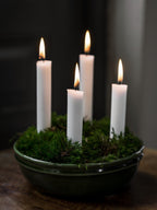 ERNST Adventskerzenhalter, Keramik, Grün