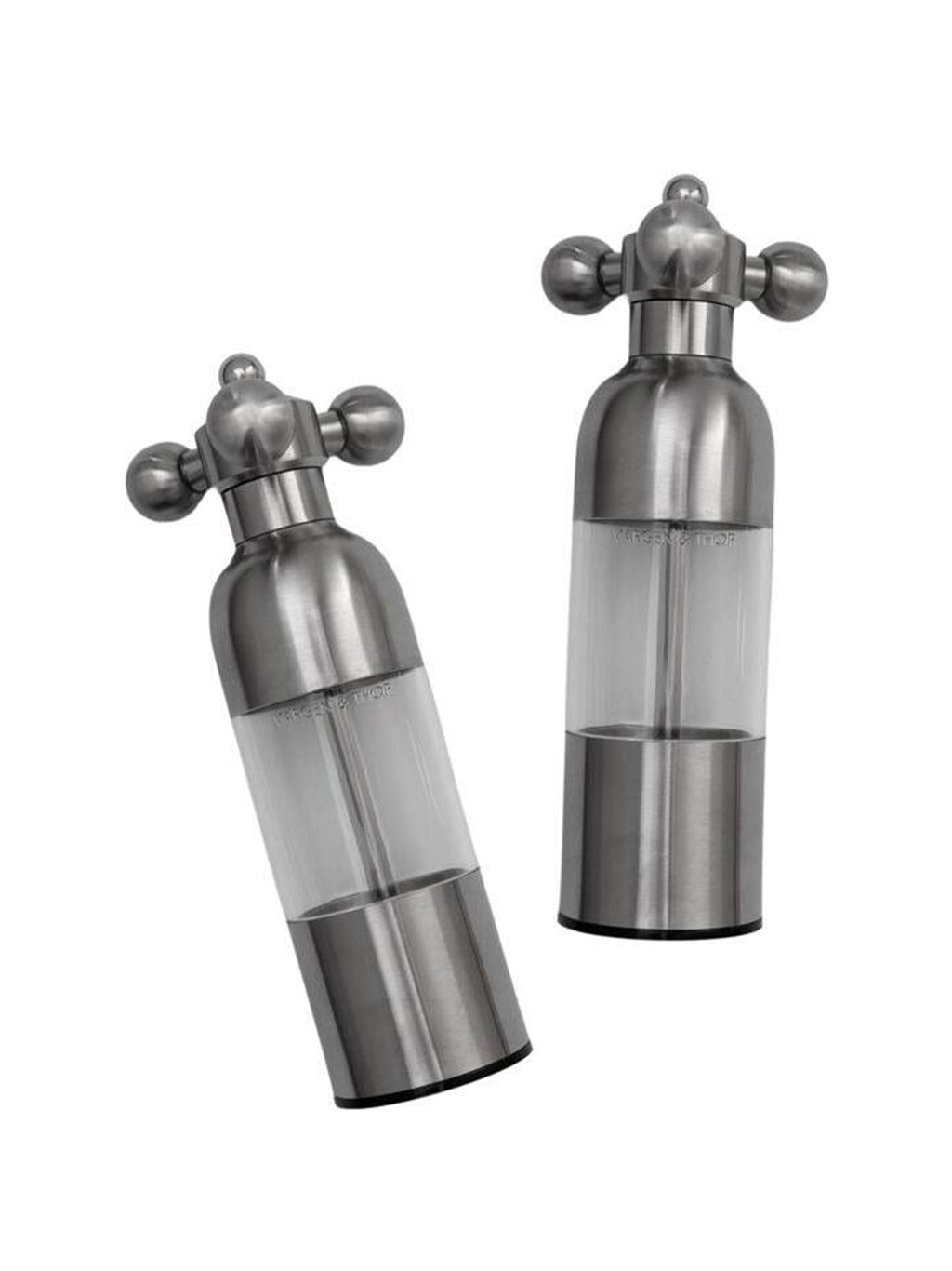 Axia Salz- und Pfeffermühle, gebürsteter Stahl