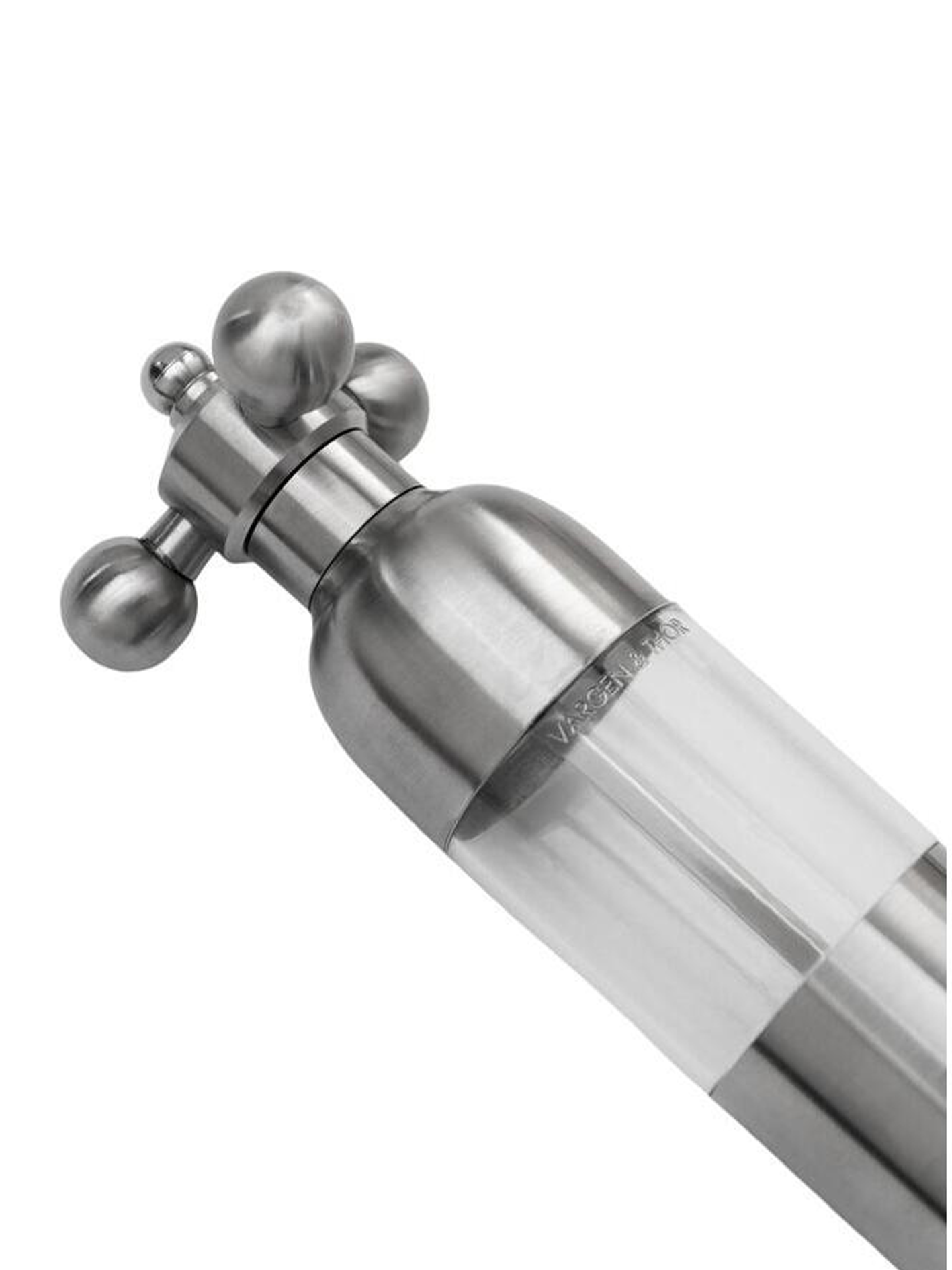 Axia Salz- und Pfeffermühle, gebürsteter Stahl