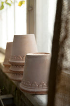 Köpenhamn Topf mit Untersetzer, Raw Rosa