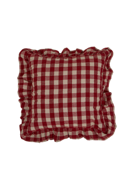 Lisa Kissenbezug, 48x48 cm, Rot